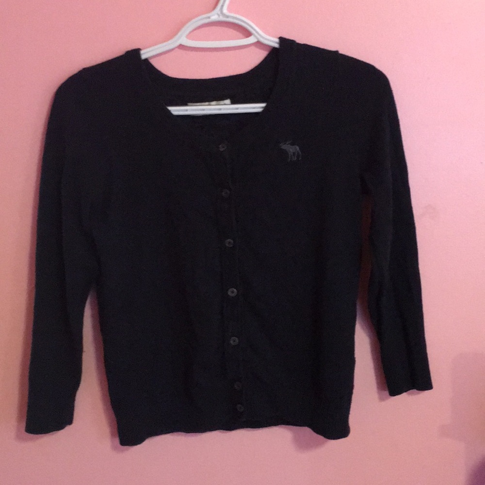 Navy blue cardigan
